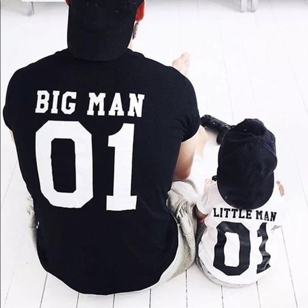 Big & Little Men Shirt Set